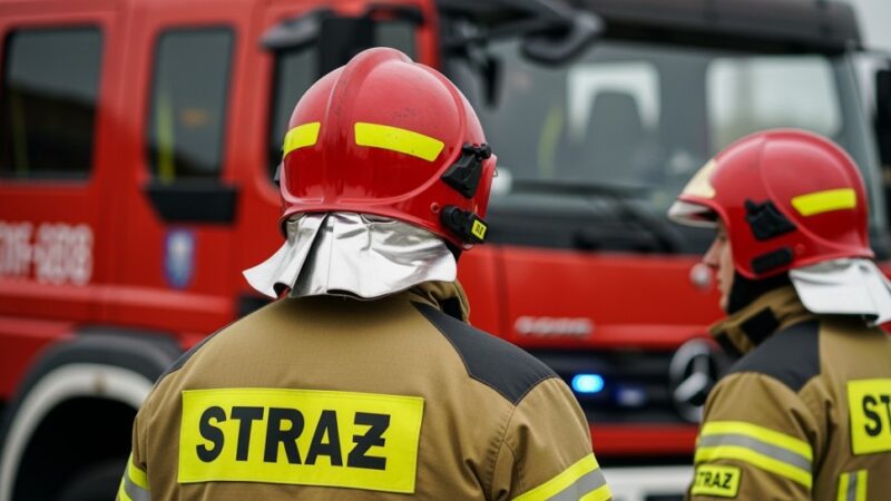 Nocny pożar na Ursynowie: Spłonęły trzy samochody, w tym luksusowe Audi