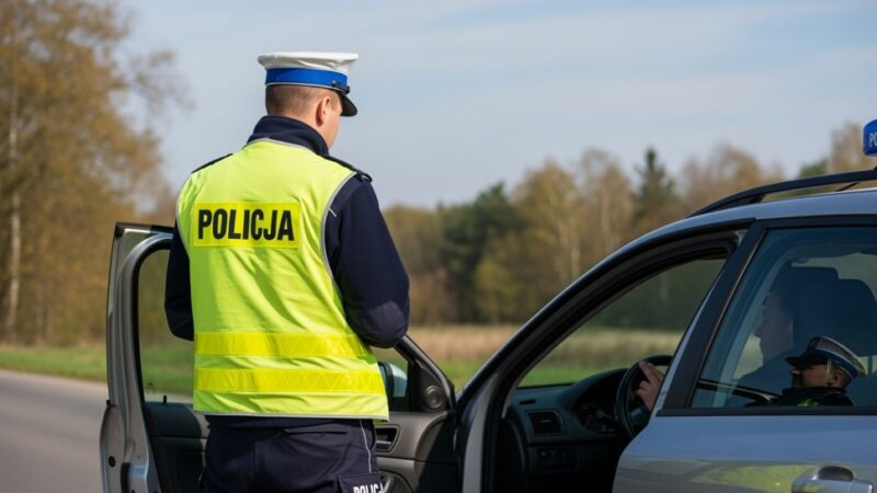 Subaru na drodze do katastrofy: Kierowca pod wpływem narkotyków zatrzymany przez policję