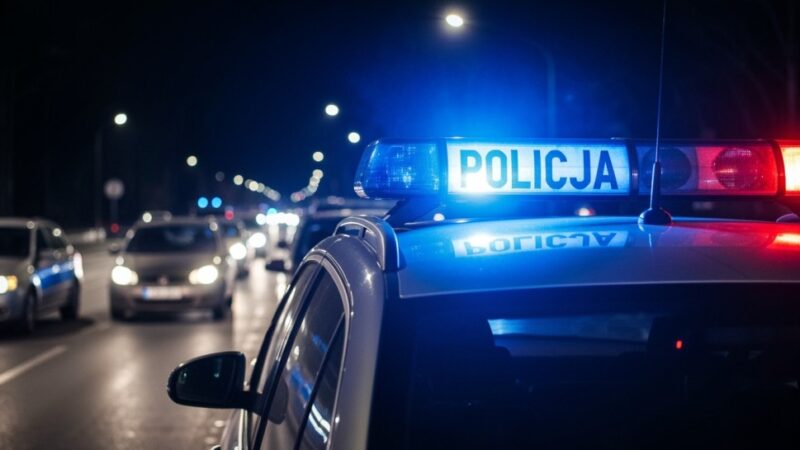 Pijany kierowca z zakazem prowadzenia zatrzymany przez policję na Ursynowie