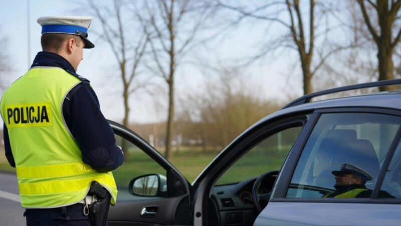 Kierował Hondą pod wpływem narkotyków. Auto zaparkował… w przejściu podziemnym