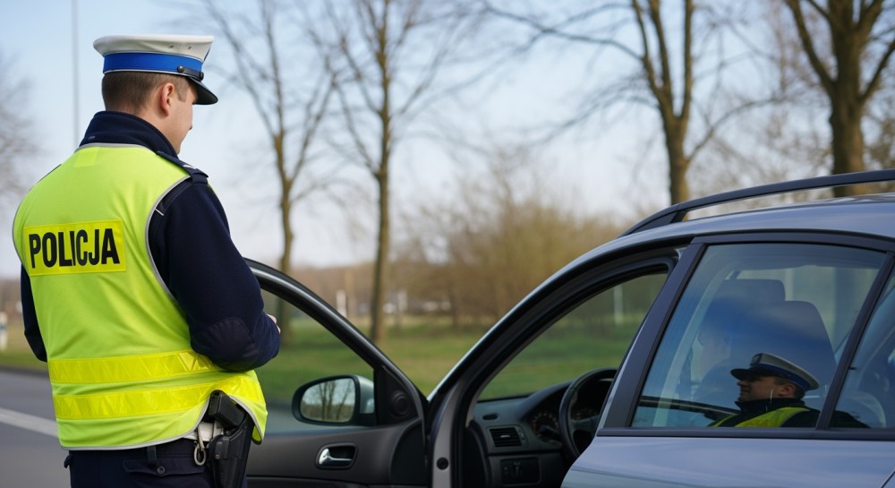 Kierował Hondą pod wpływem narkotyków. Auto zaparkował… w przejściu podziemnym