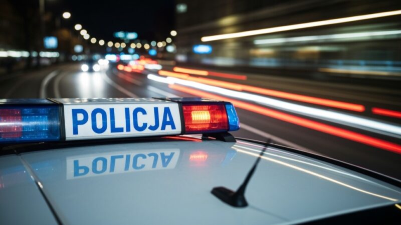 Nocna akcja policji: Mężczyzna z marihuaną w ręku!